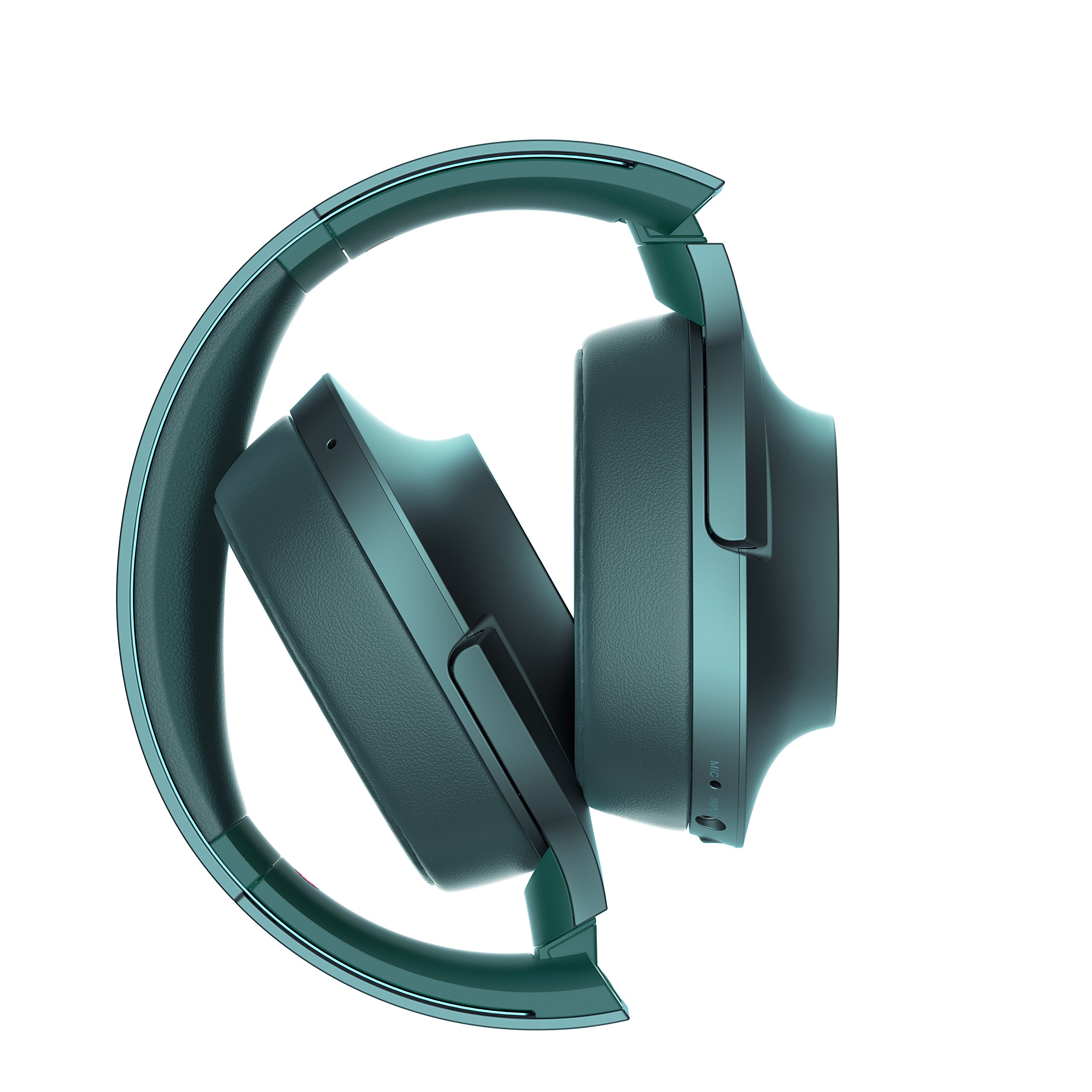 on H.ear Sony ビリジアンブルー MDR-100ABN 2473【美品】SONY Wireless Blue Viridian Headphone, Cancelling Noise ヘッドホン